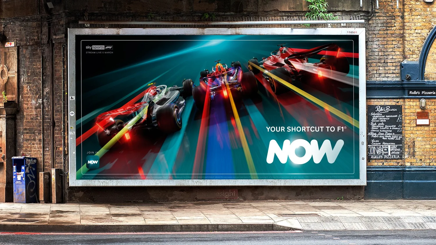 NOW Your Shortcut to F1 poster featuring Formula 1 cars